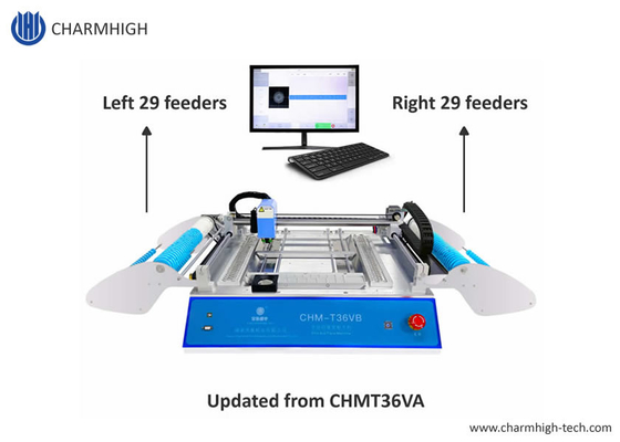 Machine de bureau CHM-T36VB Chmt36va de Smt de double du côté 58 de conducteurs contrôle de PC