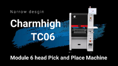 Module TC06 universel 6 tête de prise et de placement largeur de la machine 89cm