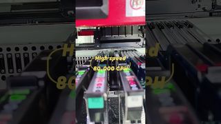 Machine de sélection et de placement Maglev à tête double portique RS20 10x2