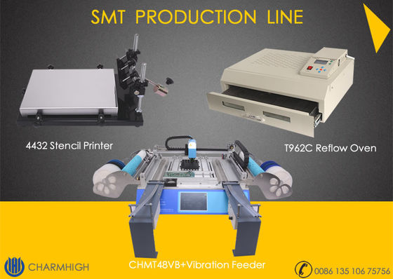 La chaîne de montage de carte PCB, l'équipement de transfert de SMT de production par lots, technologie extérieure de bâti