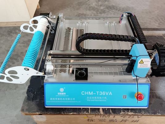 CHMT36VA SMT Machine de prélèvement et de placement 2 têtes 29 alimentateurs