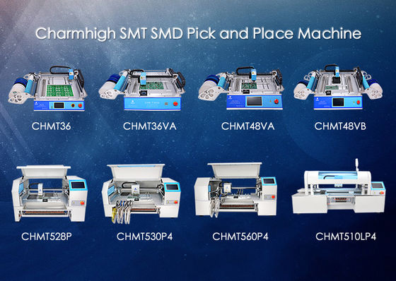 Machine de transfert de Charmhigh SMD, prototypage de modèles de la machine 8 de placement de SMT