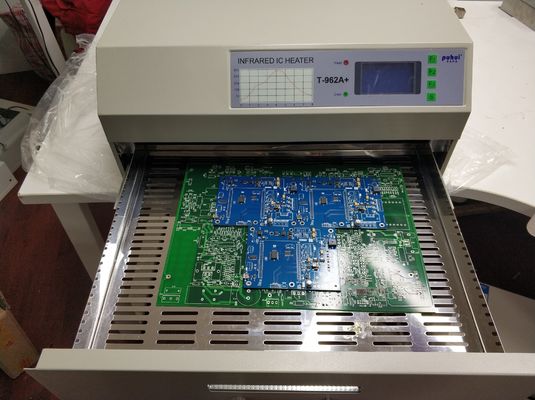T962A plus la carte PCB infrarouge d'appareil de chauffage du four 450*370mm 2300w IC de ré-écoulement de SMT soudant T962A+