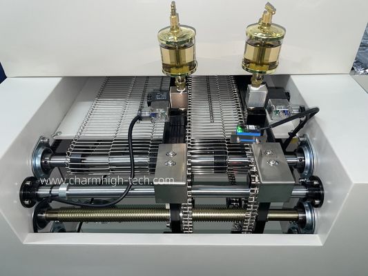 Four à refusion sans plomb CHM-PC6635 avec contrôle PC, 6 zones de température et zone de chauffage de 2200*350mm pour soudure SMT