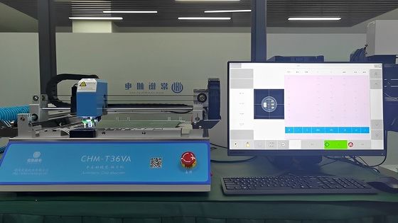 Petite ligne de SMT machine de l'imprimante de pochoir/CHMT36VA/four de transfert 420 de ré-écoulement