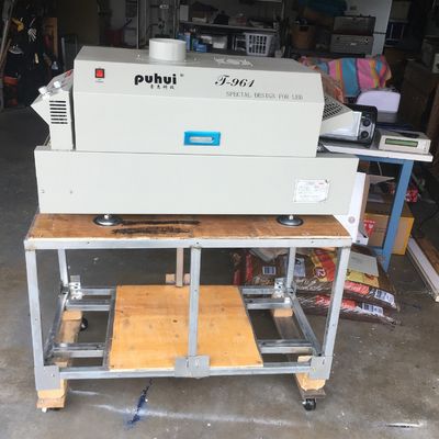 Le four de bureau du ré-écoulement T961 avec le temp 6 du convoyeur 730*230mm répartit en zones la machine 3.5KW de soudure