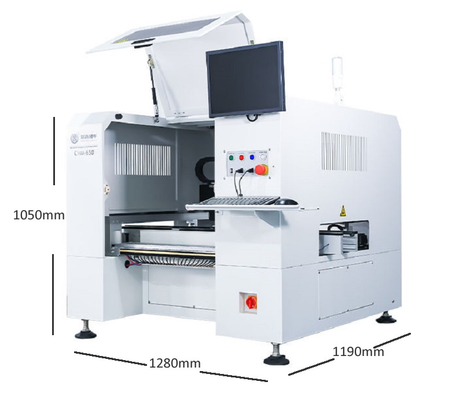 Machine de placement SMT de table Charmhigh 4 têtes 50 alimentateurs haut de gamme