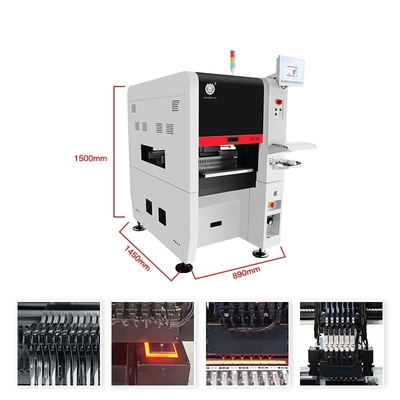 Machine de sélection et de placement de modules à 6 têtes haut de gamme TC06 Assemblage de circuits imprimés entièrement automatique