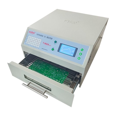 Mini Reflow Oven 300*320mm 1500w T962A avec l'échappement IC Heater Infrared Welding Station