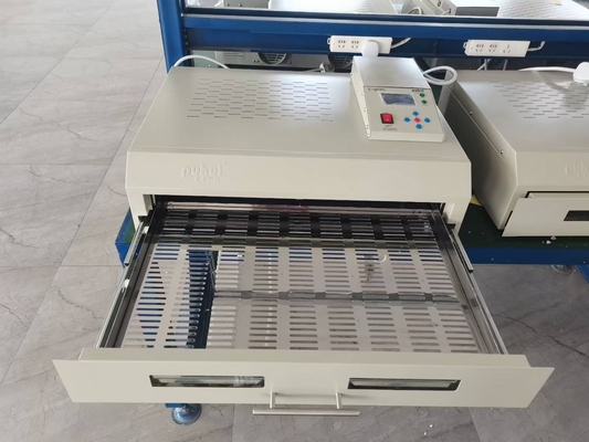 Grande zone de soudure T962C SMT Réchauffement du four IC à infrarouge 2500w, machine de soudure à reflux LED