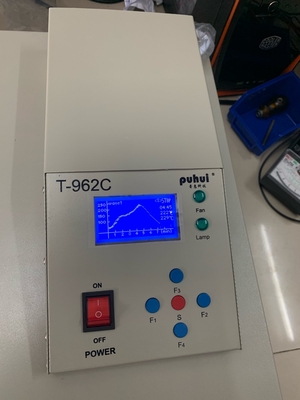 T962C avec l'appareil de chauffage infrarouge BGA SMD SMT du four 400*600mm IC de ré-écoulement de l'échappement 2500w SMT chauffant Sation