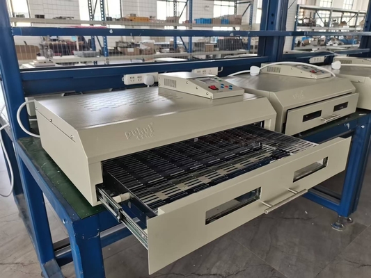 T962C avec l'appareil de chauffage infrarouge BGA SMD SMT du four 400*600mm IC de ré-écoulement de l'échappement 2500w SMT chauffant Sation