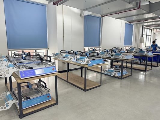 Machine de placement et de dépose SMT de paillasse CHMT48VB, 58 alimentateurs, 2 caméras de vision