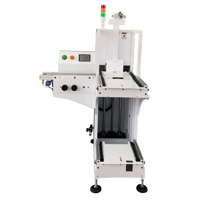 Compact Design L-Type PCB Loader Unloader for Magazine Loading SMT Production Line