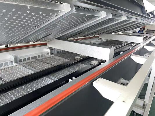 Four à refusion haut de gamme 8 zones EWA-800 pour soudure sans plomb 3150x500mm