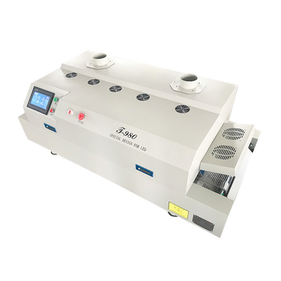 T980 Forneau à reflux SMT sans plomb 1160*400 mm Infrarouge et air chaud