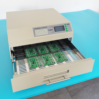 T962A plus la carte PCB infrarouge d'appareil de chauffage du four 450*370mm 2300w IC de ré-écoulement de SMT soudant T962A+