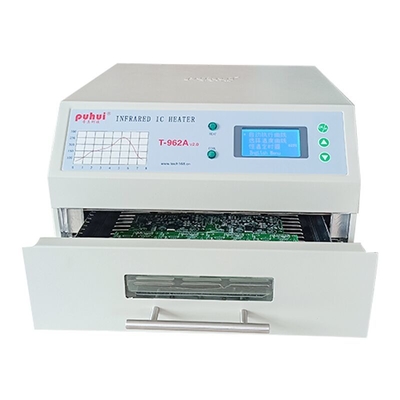 T962A avec le four 300*320mm 1500w IC Heater Infrared Soldering Station de ré-écoulement de Benchtop d'échappement